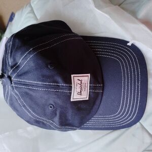 Herschel supply Co. adjustable strap black hat